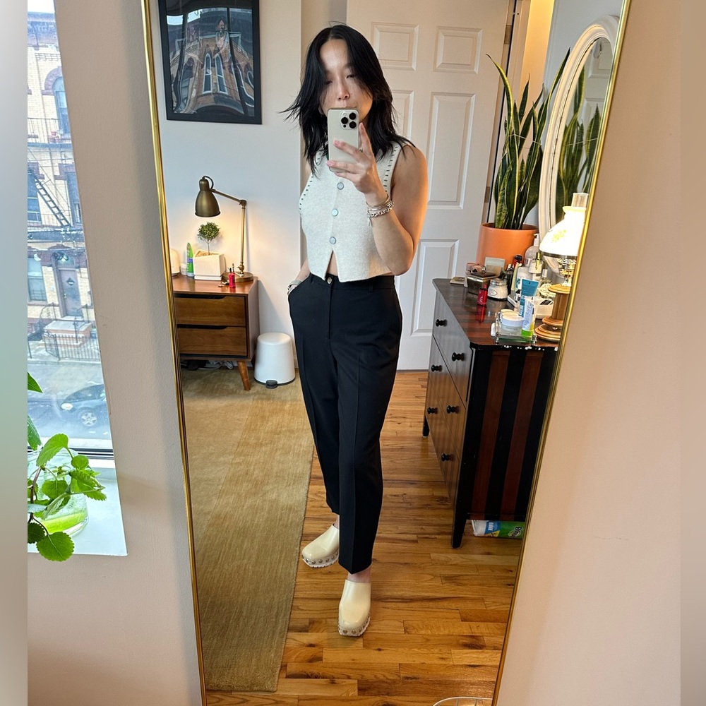 Club Monaco Black Trousers